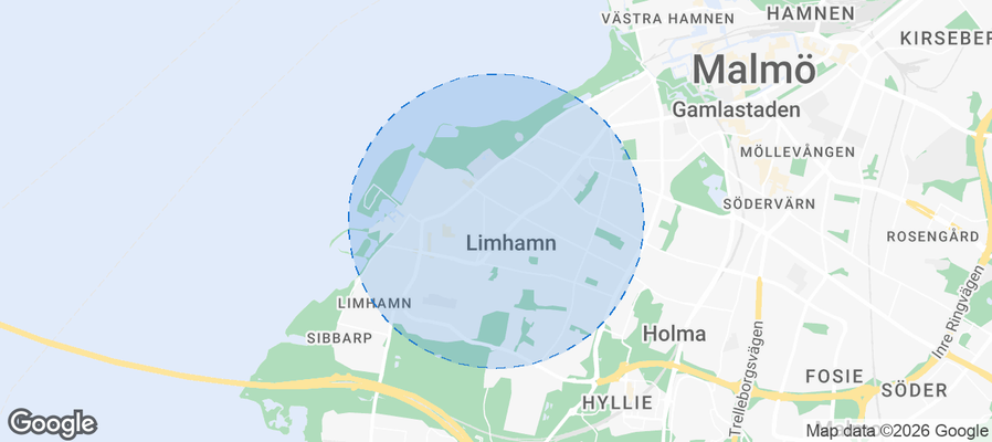 Malmö Municipality Airbnb map